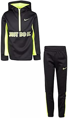Nike Boy's Therma Hoodie & Jogger Calças de 2 peças