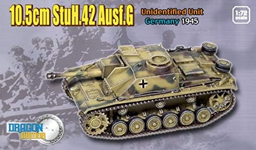 10,5 cm Stuh.42 Alemanha Unidade não identificada 1945 1/72 Tanque de modelo acabado
