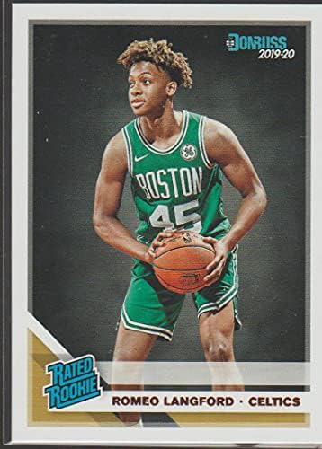 2019-20 Donruss Basketball 213 Romeo Langford Boston Celtics RC Cardo de negociação oficial da NBA classificado