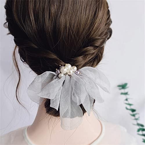 Anel de cabelo de Quesheng Todo de tecido Acessórios para cabelos de flor da cabeça Cabeça da cabeça da cabeça Cabelo