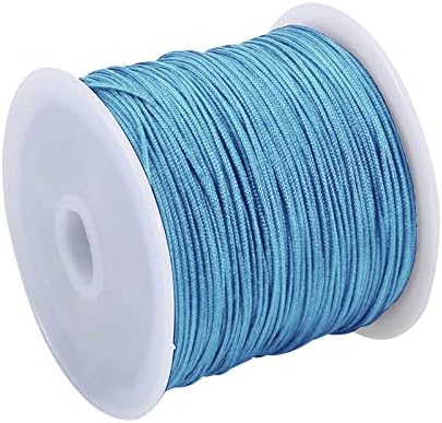 Cordão de nylon de 0,8 mm, rosca de fios de nó chinês
