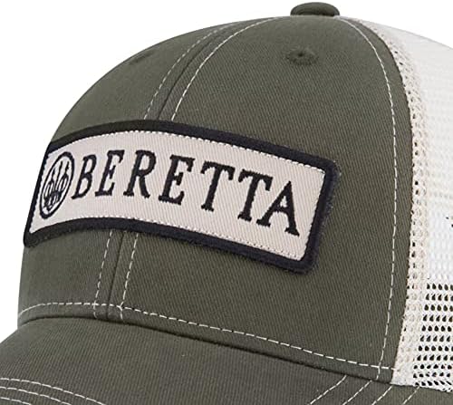 Crucker de algodão de algodão masculino de Beretta Men tiro de backing de chapéu casual ao ar livre.