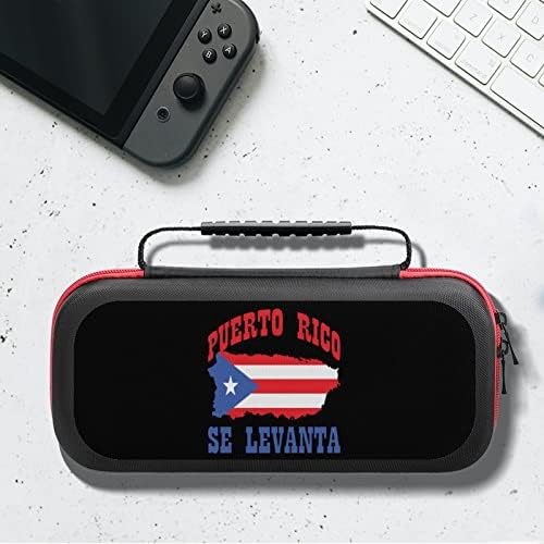 Puerto Rico Se Levanta5 Caixa de transporte para Switch Lite Bag de armazenamento de viagem portátil para jogos de acessórios