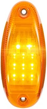 Everesthd LED marcador lateral Luz de giro de luz Amber Lamp Truck Fits para Prostar International Longstar 2008-2014