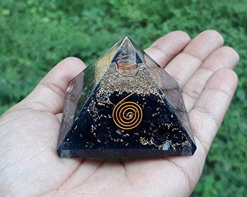 Pirâmide Orgona - Pirâmide Orgona da Geradora de Energia para Proteção e Cura de Cura - Pirâmides de Pedra Cristal - Pirâmides de
