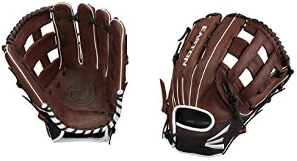 Easton El Jefe Slowpitch Softball Glove Series, 2021, Diamond Pro Dira Leather, palmeira clássica de couro clássico e forro para