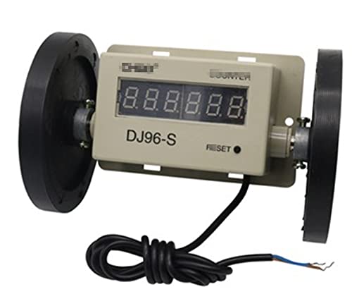 1pc medidores, contador digital DJ96-S Medidores eletrônicos, roda de medidores