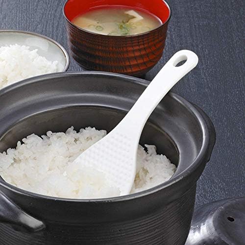 MXY Rice Paddle Conjunto de arroz japonês Spatula não-bisinha arroz branco arroz que serve Spuoons Cozinha Fla talheres de cozinha