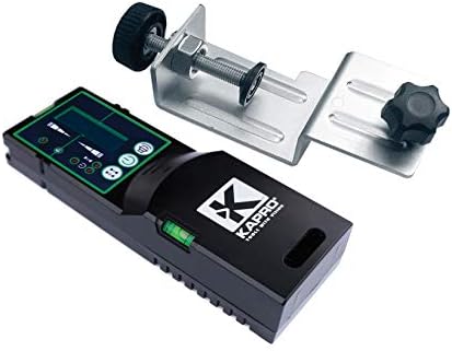 Kapro 894-04-G Detector de feixe de laser verde com grampo