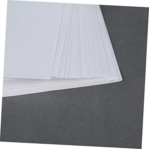 Operitacx 100pcs transferir papel jato de jato de tinta Sublimação Papel de transferência de calor A4 Papel de transferência de