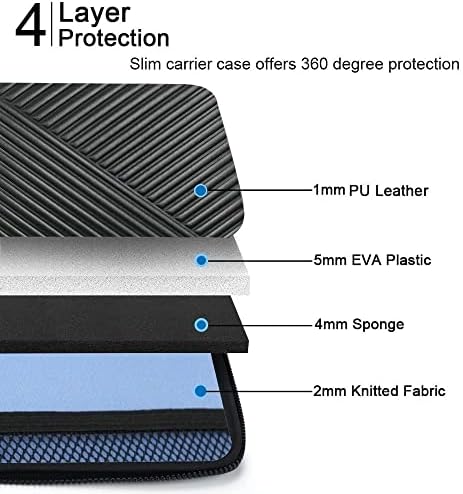 N/A Caixa de laptop de proteção universal resistente à água à prova de choques, tablet portátil