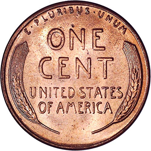 1956 Lincoln Wheat Cent 1c Brilliant Uncirculou