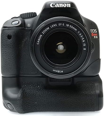 Canon T2i, 18-55mm f3.5-5.6 é ii, aderência da bateria 8306589701