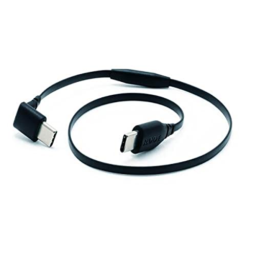 Microfones Røde Rode SC16 300mm USB-C para cabo USB-C, 11,8 de comprimento, preto