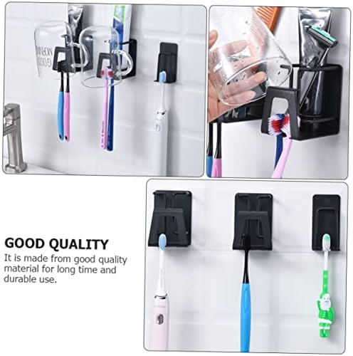 Prateleira de prateleira de holibanna para prateleiras de armazenamento rack de drenagem de escova de dentes para escova de dentes escova de dentes rack rack rack