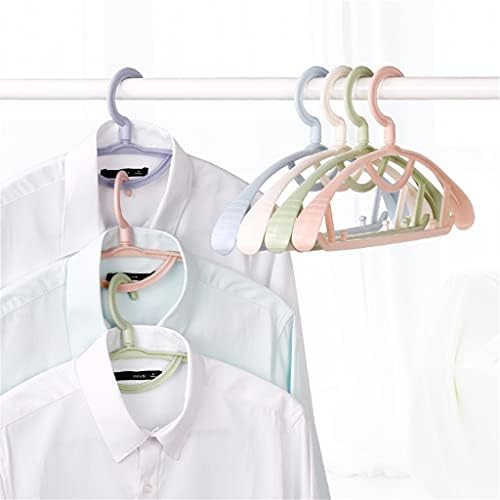 Sawqf 10pcs/conjunto engrossar um cabide de roupas de plástico de ombro largo para vestuário para casaco Rack de armazenamento de armazenamento