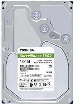 Vigilância de 10TB de Toshiba S300 10TB 3,5 ” - CACHE DE CACH