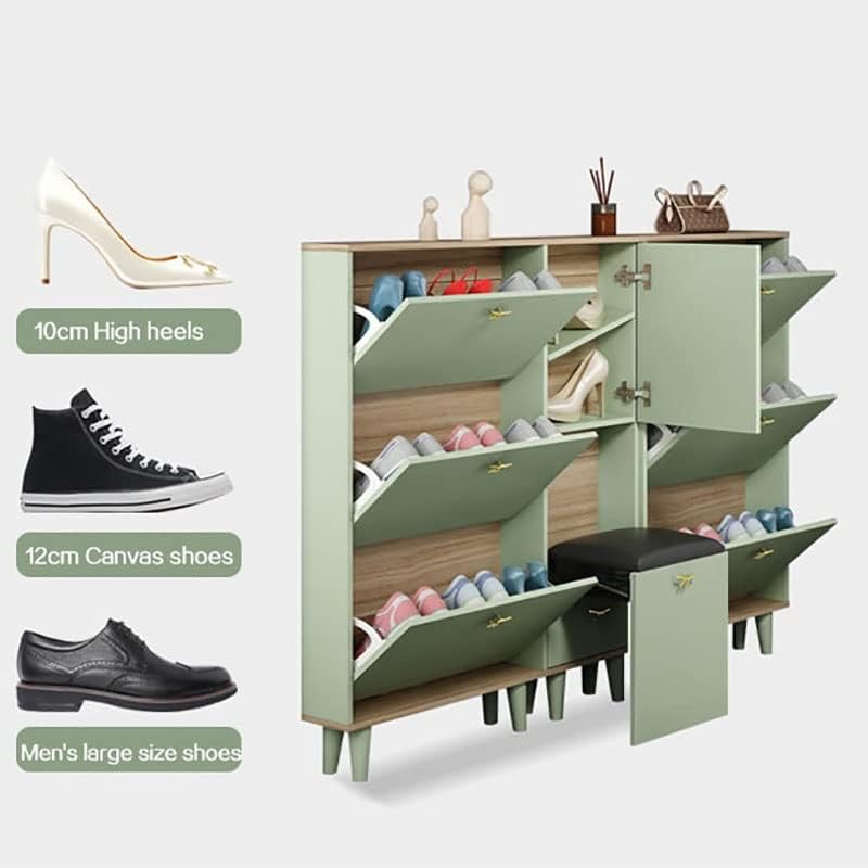N/A 17 cm de entrada de gabinete de sapatos finos de entrada de gabinete apartamento simplemall apartamento estreito shoe shoe rack organizar móveis
