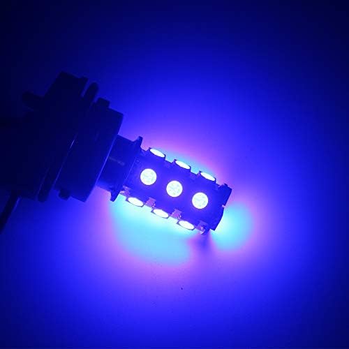 DOPHISALL AUTO 6-PACK DC12V Blue Color 1156 BA15S 1141 1073 7506 Bulbo RV Camper SUV MPV Car LED Substituição Signal Bulbo