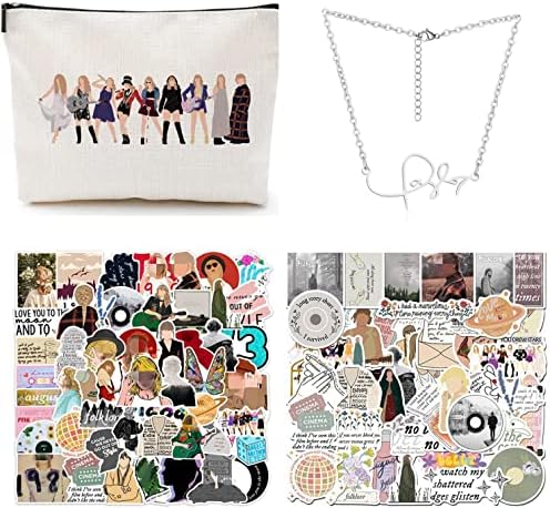 2023 New Concert Makeup Bag With Card, Singer Merch With Eras Tour 10 Singer Images para Taylor Fans, Womens and Girls Gifts