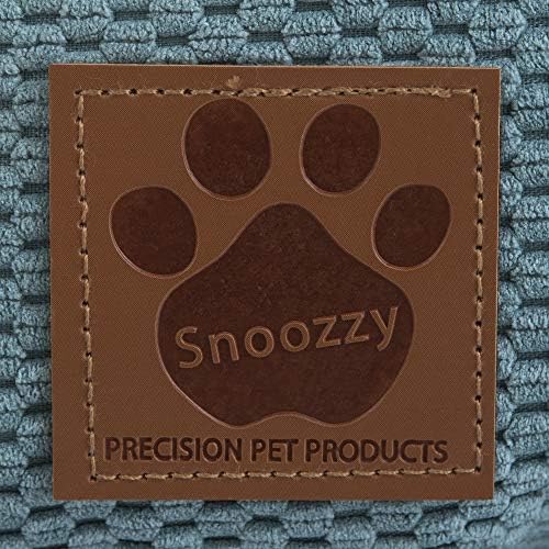 Precision Precision Pet Snoozzy Mod Chic Shearling Bed, cerceta