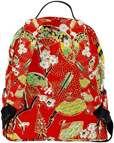 Mochila de viagem Vbfofbv para mulheres, caminhada de mochila ao ar livre esportes mochila casual Daypack, fã japonês