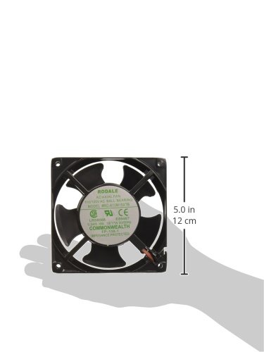 Riqueza comum FP-108-1. Ventilador tubeaxial, 115 vac, 120 mm, 1,5 - 2125931