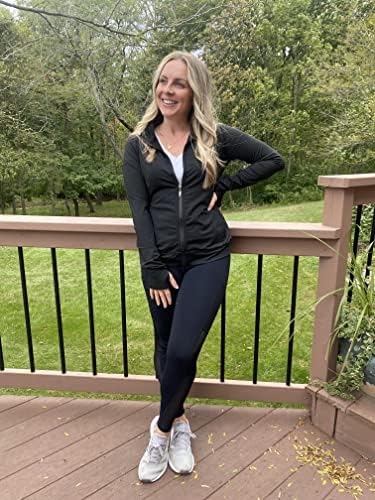 Hotloox Women Slim Fit Yoga Workout Jacket