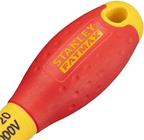 Stanley 0-65-410 Chave de fenda isolada, vermelho/amarelo