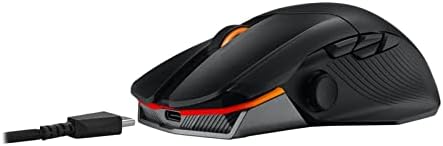 Mouse sem fio RGB sem fio RGB Mouse com 36000 DPI ROG Sensor óptico de baixa latência Tri modo Tri Mode Conectividade