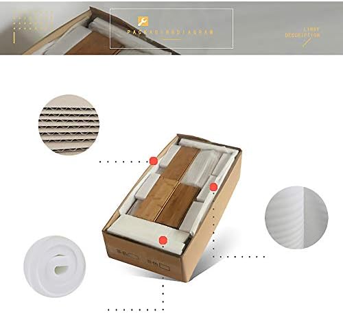 ASDFGH Universal Wood Monitor Stands Desk Organizer com gaveta, Monitor de proteção do pesco