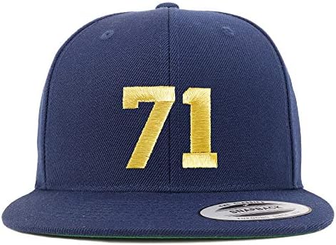 Trendy Apparel Shop número 71 Gold Thread Bill Snapback Baseball Cap