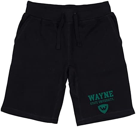 Wayne State University Warriors Seal College College Fleece Shorts