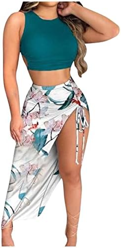 Conjuntos de saia para meninas adolescentes Country Concert Floral Graphic Long Sexy Skirt Conjuntos xn xn