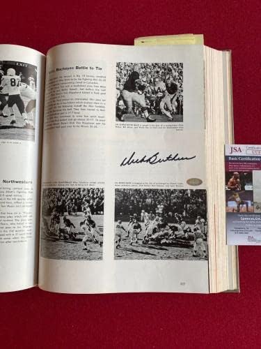 1964, Dick Butkus, Autografado Illio College Yearbook - Revistas autografadas da NFL