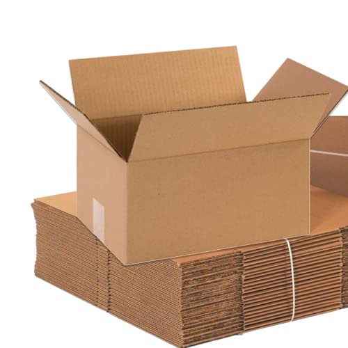 Caixas de envio da caixa EUA Médio 10 22L x 10 22W x 10 22h, 25-pack | Caixa de papelão corrugada e caixas de movimento Aviditi