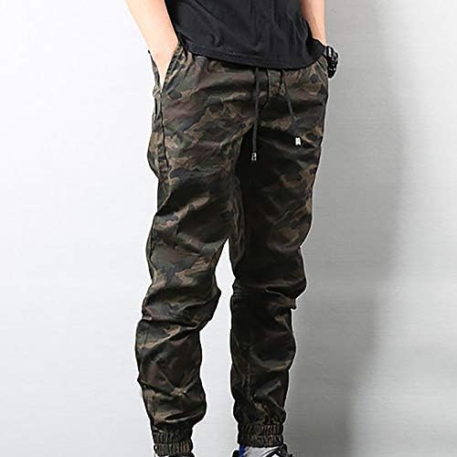 Qucoqpe camuflado joggers masculino 2022 Moda de verão FIT FIL