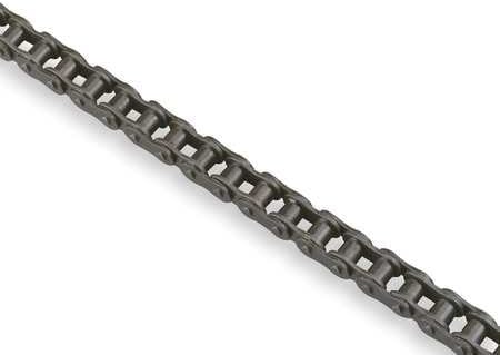 Tsubaki 120rb Ansi Roller Chain, fita única, rebitada, aço carbono, polegada, 120 ANSI No., pitch de 1-1/2 , pitch de 7/8 polegadas