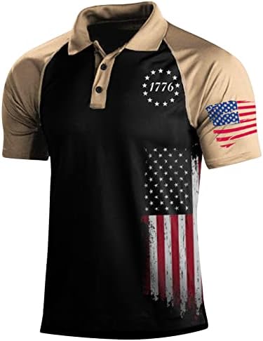 Homens correndo camisa masculina 3d impressão digital com zíper de lapela de manga curta de manga curta tops atléticos casuais para