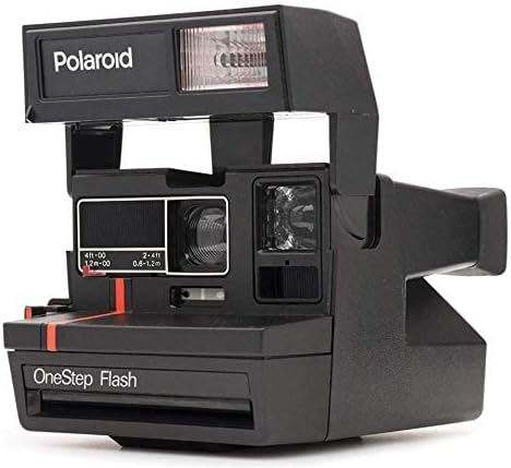 Polaroid vintage uma câmera flash