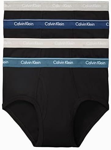 Briete de 4-Pack de algodão masculino de Calvin Klein
