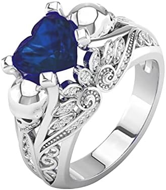 2023 novas mulheres anel colorido de jóias de casamento colorido Tamanho da liga de jóias 610 Anel de sinete preenchido pelo dedo presente
