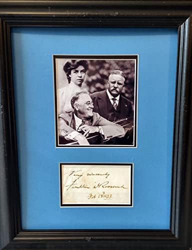 Presidente Franklin D. Roosevelt Autograph