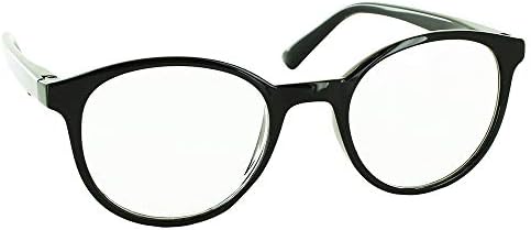 UNISSISEX-ADULT MELHOR LEITUROS OVEL LEITURA LENS BLACK / CLARE, 2.5