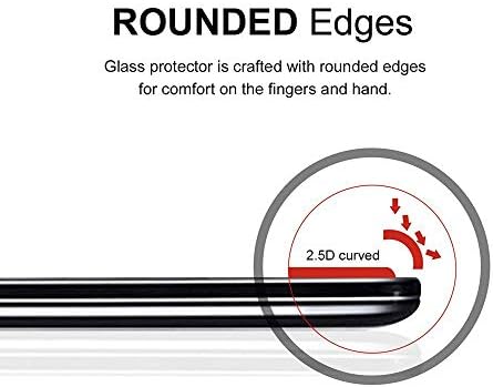 Supershieldz projetado para LG Tribute Monarch Protetor de tela de vidro temperado, anti -ratcho, bolha sem bolhas