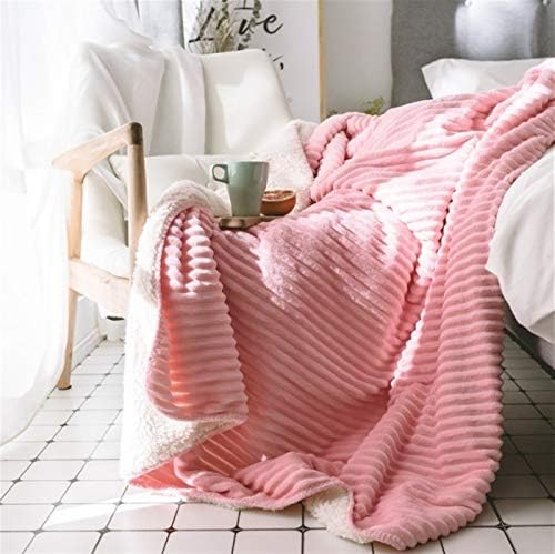 HTKLCZ Fluffy Super Soft Kids Bed Spread espalhado rosa aconchegante cobertor de bebê mola de cama de cama de lã de coral de coral