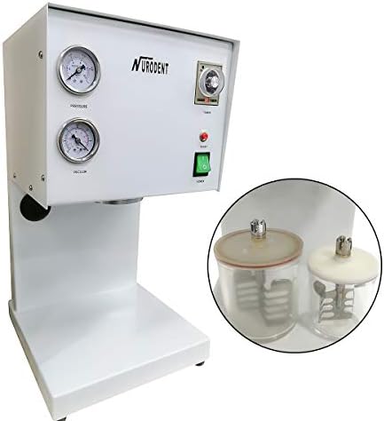 Sohome 150W Laboratório Dental Digital Vacuum Mixer Liquidificador com dois copos de mistura