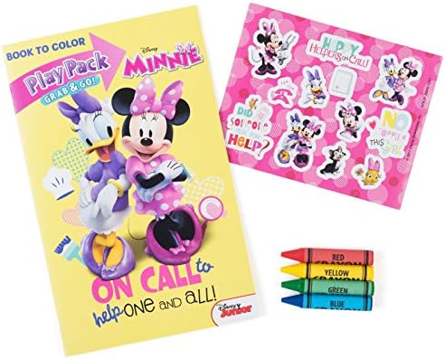 Mochila Disney Bundle Minnie Mouse com lancheira para meninas, crianças ~ 8 PC Pacote com bolsa escolar Minnie de 16 polegadas, lancheira,