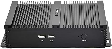 Kingdel NC3000 Mini Desktop Computer, Mini PC sem ventilador, Intel I5 CPU, RAM de 8 GB, 512 GB de SSD, 4K: 3280x2000, 2xcom RS232,
