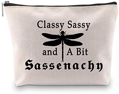 Sasenach inspirou Gift Dragonfly Classy Sassy and Makeup Organizer Bolch